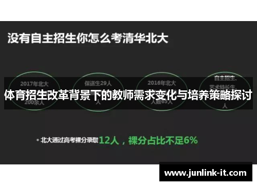 体育招生改革背景下的教师需求变化与培养策略探讨
